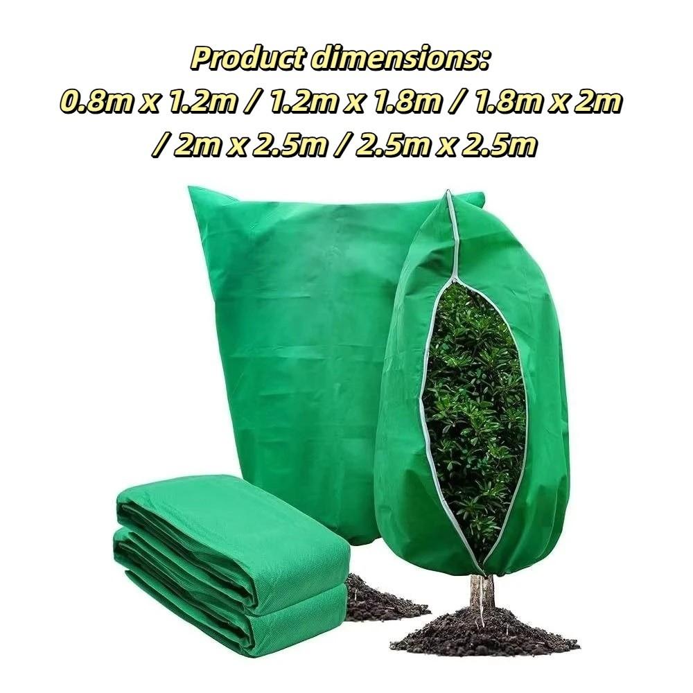 Drawstring Plant Cover Non-woven Tree Protecting Bag Blankets Frost Cloth Outdoor Plant