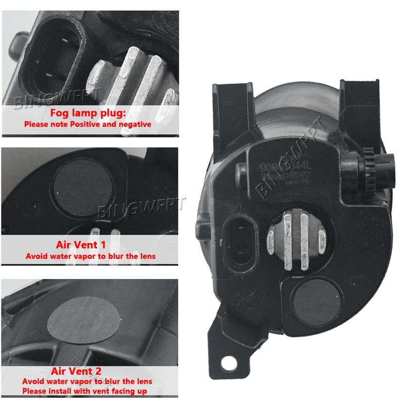 2PCS DRL For VW Golf MK6 2009 2010 2011 2012 2013 Angel Eye Fog Light Car LED Lens Fog Lamp
