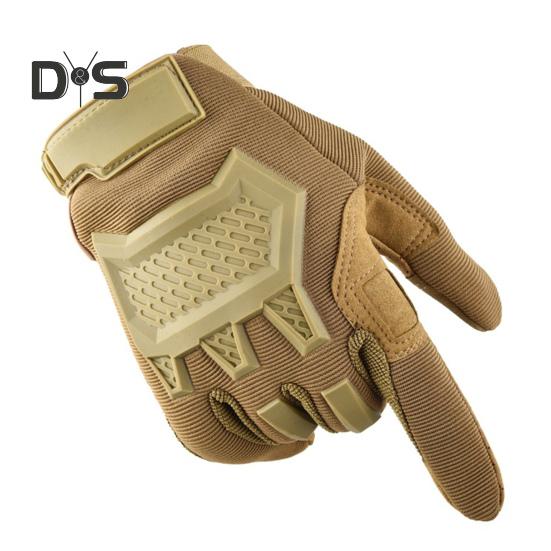 1 para rękawic taktycznych Touch Scree odpornych na zużycie, wiatroszczelnych, zimowych, ciepłych, sportowych na świeżym powietrzu, z pełnymi palcami