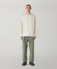 Snow Peak Wool Sweatshirt Pullover Size SW-24AU010, Oatmeal, L, Men's/Women's, Tops/Sweatshirt