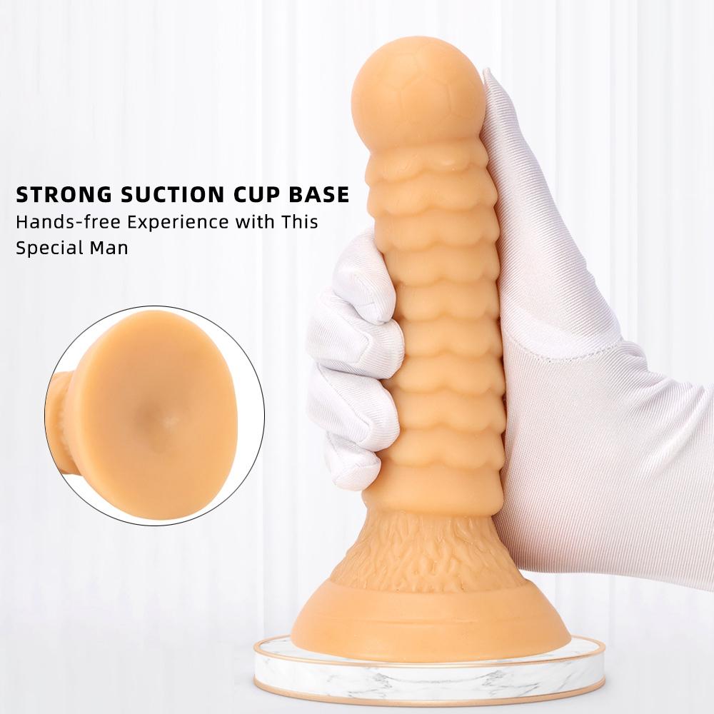MoDi Soft 18cm Dildo Fake Penis Dick Anal Plug Adult Sex Toys for Men Women 18+