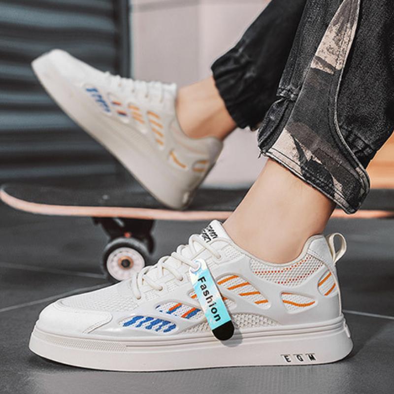 Fashion Men Shoes Comfortable Mesh Sport Shoes Walking Sneakers Breathable Running Shoes For Men Summer Tenis Shoe Zapatillas Zapatos