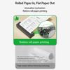 10 Rolls A4 Thermal Paper Quick drying Printing Paper Oil Proof Anti friction Support Flat Function 210x30mm 25 Sheets