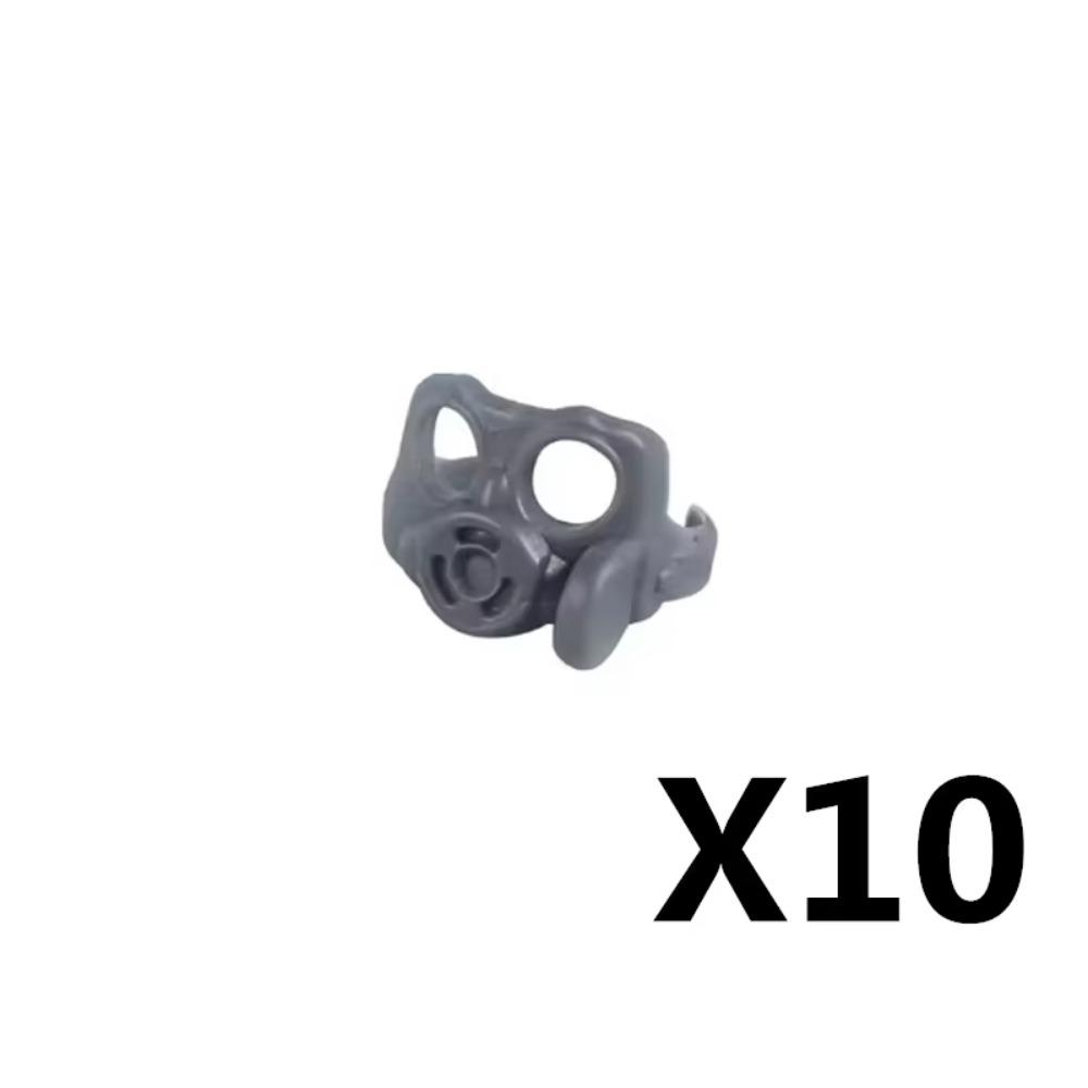 Military MOC Figure Building Blocks Explosion Proof Helmet Hat Gas Mask Kit SWAT Goggle Vest Belt Headset DIY Toy Gift K001