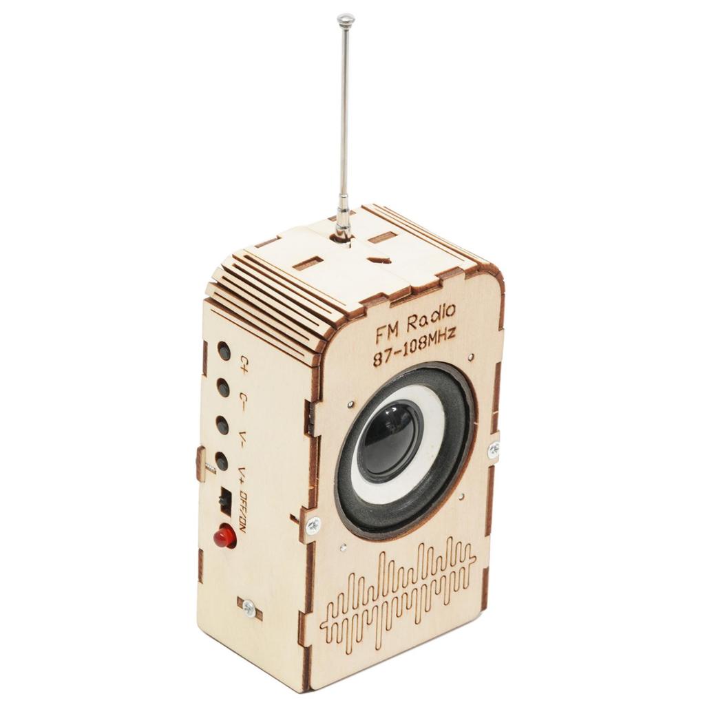 DIY Radio Broadcast Receiver Kit for Middle School Science Experiments