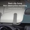 Étui à Lunettes Logo de Voiture GLC GLB Organisateur de Cartes Lunettes de Soleil pour Pare-Soleil Pour Mercedes Benz AMG W203 W206 W220 W205 W211 W212 W201