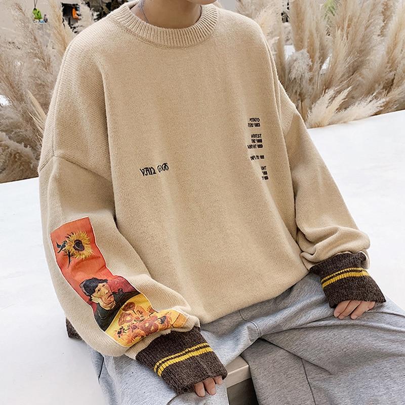 2021 Autumn Cotton Hip Hop Men Sweater 