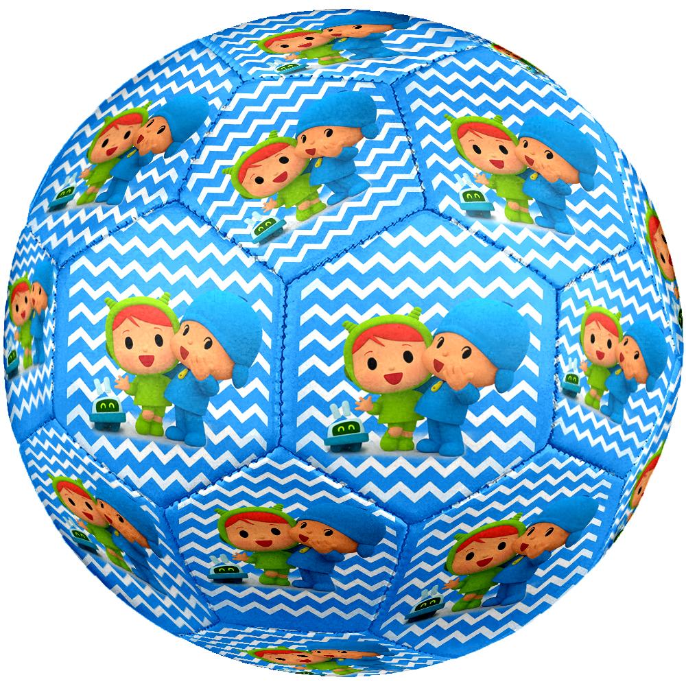 Pocoyo Theme Size 5 Soccer Ball, Suitable for Both Indoor and Outdoor Matches, a Gift Suitable for Everyone.