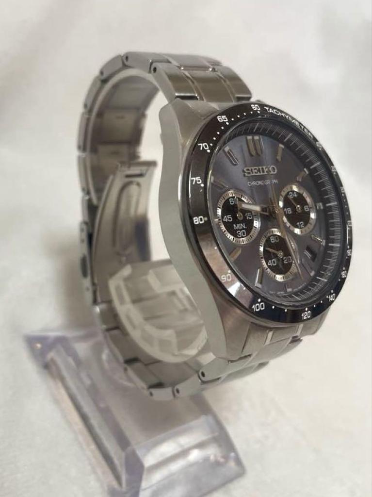 [USED] SEIKO Watch 8T63-00D0 Chronograph