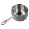 Compact Saucepan Made of Stainless Steel Designed for Comfort with Ergonomic Handle Perfect for Everyday Cooking Needs