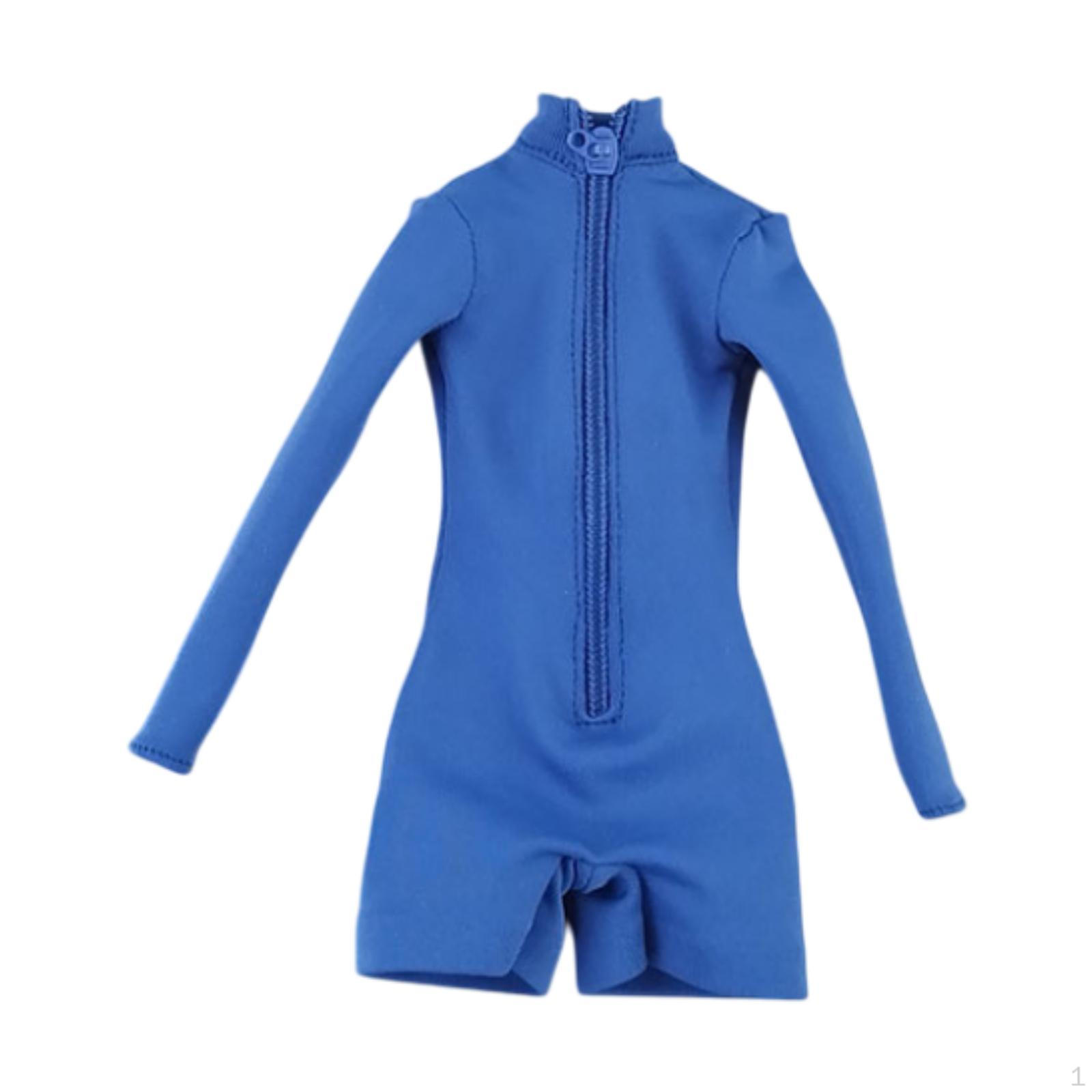 

1/6 набор одежды для фигурок женщин, аксессуары 12-дюймовые фигурки синий