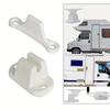 1pc Caravan RV Door Stopper with Elastic Grip Durable Plastic Handle Holder for Camper Van & Trailer RV Secure Door Locking System Vehicle Door Lock