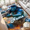 Custom Name Personalized Avatar Print Carpet, Versatile Home Decor Rug, for Playroom, Apartment, Balcony, Entryway, Hallway Gift