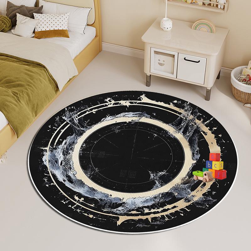 Kulatý koberec, Podložka pod domácí počítačovou židli, Velkoplošný do ložnice, obývacího pokoje, pod konferenční stolek, pod závěsný koš, Koberec s magickým polem, Odolný proti skvrnám