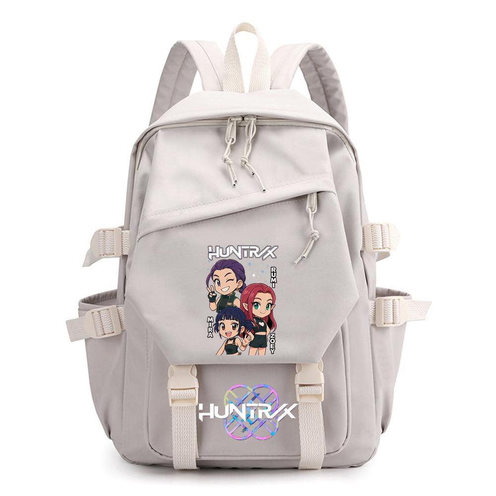 Anime Kpop Dämonenjäger Bedruckter Rucksack für Teenager Junge Mädchen Schulanfang Schultasche Kinder Student Buchrucksack Frauen Reisetasche Kindergeschenk Mochila