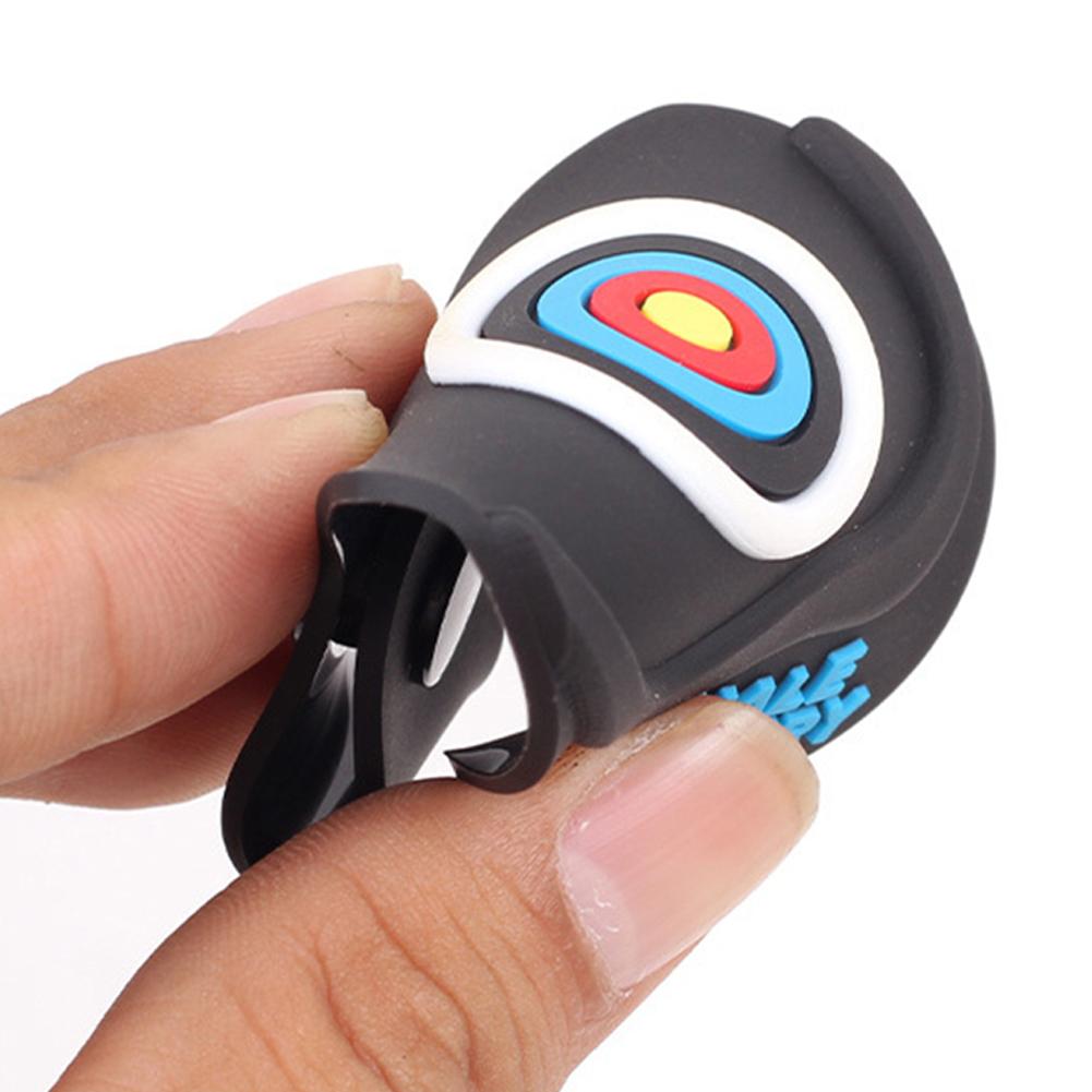 Recurve Bow Limb Protection Bow Limb End Protective Pad with Buckle Recurve Bow Limb Protector Rubber for Compound/Recurve Bows