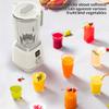 Portable Fruit Juice Blenders 10 Blades Electric Juicer Cup Machine 10 Blades 600ML Multifunctional Juicer Ice Crusher Blender