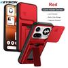 KEYSION Card Slot Holder Bag Phone Case for Nothing Phone 4A Pro Slide Camera Protection Upright Kickstand Shockproof Cover