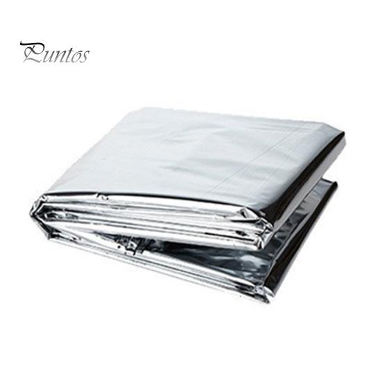 

Аварийное тепловое одеяло Портативные водонепроницаемые одеяла для выживания Ветрозащитное влагостойкое одноразовое теплоотражающее снаряжение для выживания на открытом воздухе S серебряный