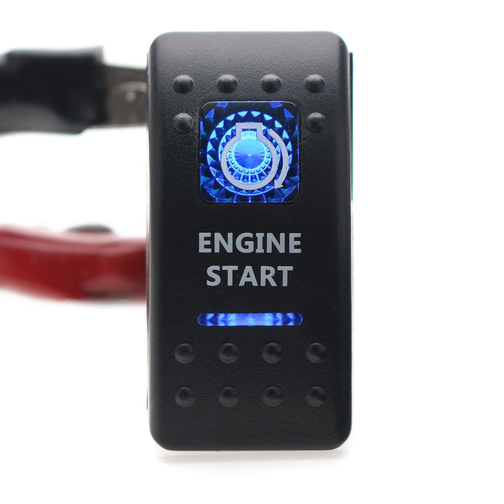 Cheap 1/2pcs 12V 24V Car Boat Caravan Push Rocker Toggle Switches