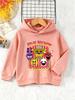 Sudadera con Capucha para Niños-Estampado Five Nights At Freddy's Fnaf-Camiseta con Capucha Casual de Manga Larga para Preescolares y Adolescentes