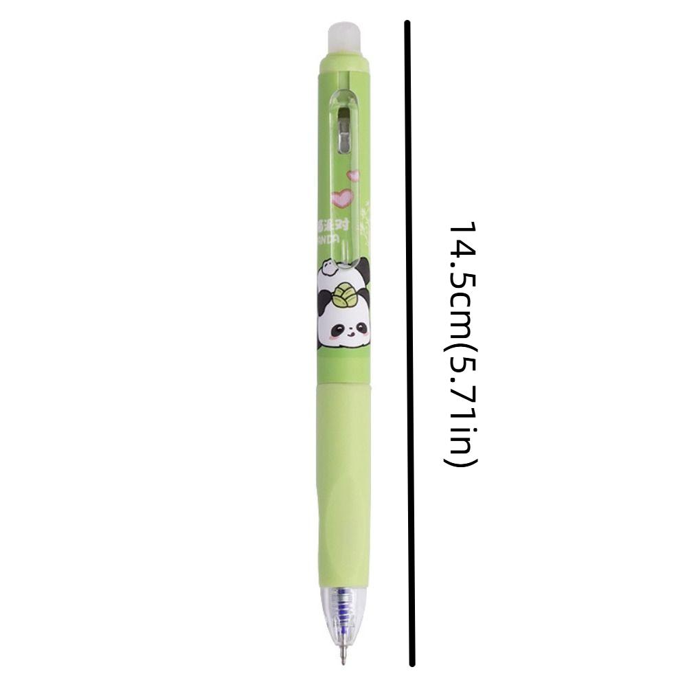 4 STÜCK Niedlicher Capybara Panda Radierbarer Stift Ästhetischer Thermischer Radierstift Schreiben Unterschrift 0,5 mm Gelstift Studenten