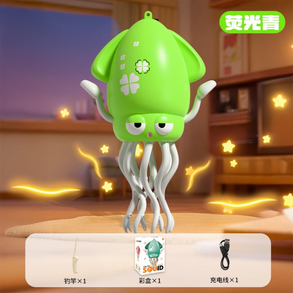 Tančící Chobotnice Dětská Hračka - Elektrická Chobotnice s Automatickým Snímáním a Vyhýbáním se Překážkám, Hračka pro Úlevu od Stresu