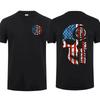 Sig Sauer American Flag 2 Sided T-and Kids Tshirt, Unisex Short Sleeve Casual 100% Cotton