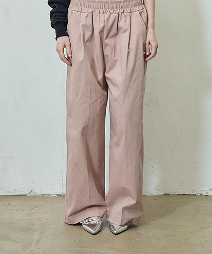 MUTTLETT Two-Tuck Work Pants / Indie Pink