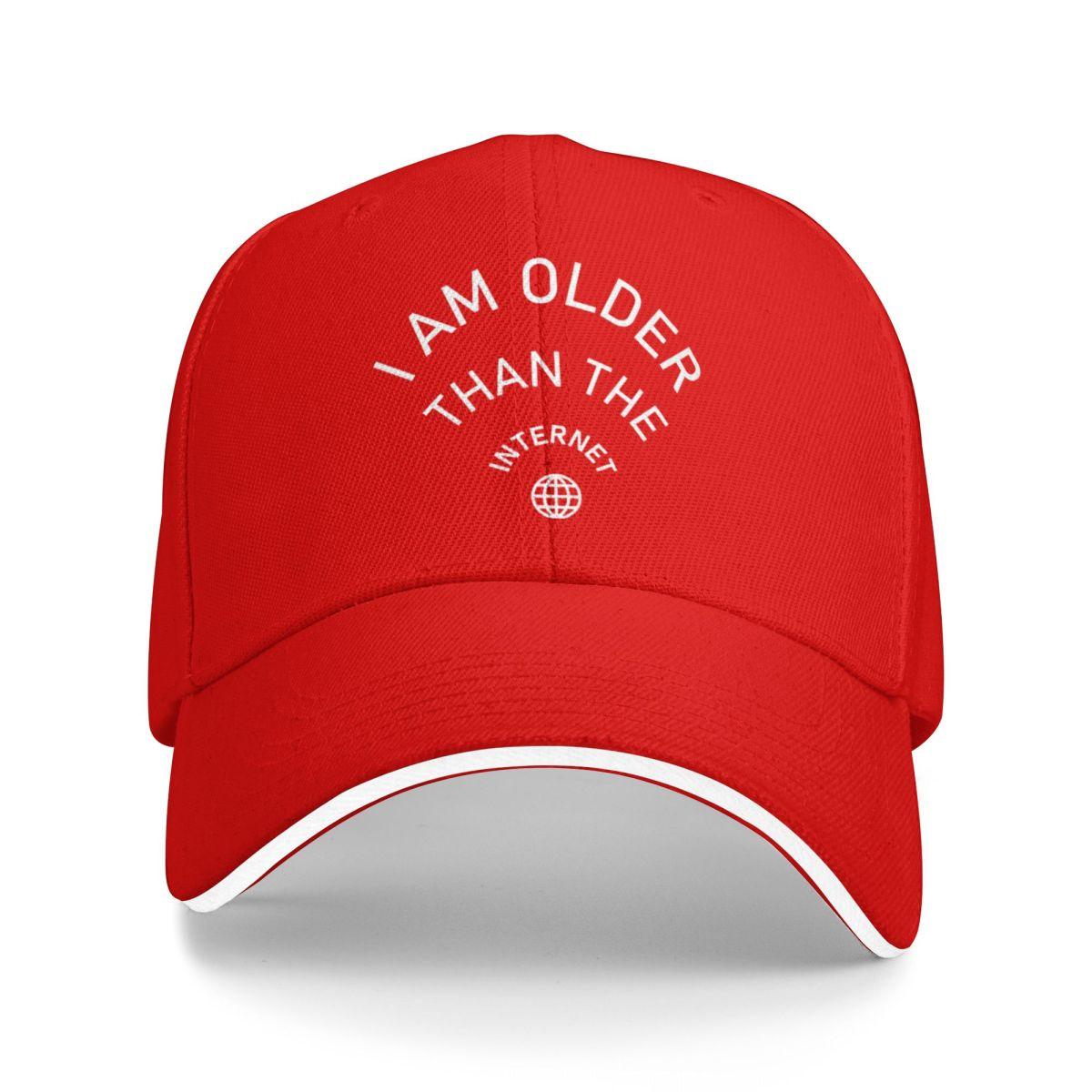 Baseball Caps I m Older Than The Internet Funny Aging Humor Trending Casquette Unisex Outdoor Spring Caps One Size