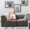L-Lulu Pig Pillow Case  Comfy Pillow Cover Funny Pillowcases For Living Room Sofa