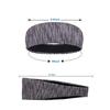 3PCS Sweatband for Men Women Elastic Sport Hairbands Head Band Yoga Headbands Headwear Headwrap Sports Workout Hair Accessories