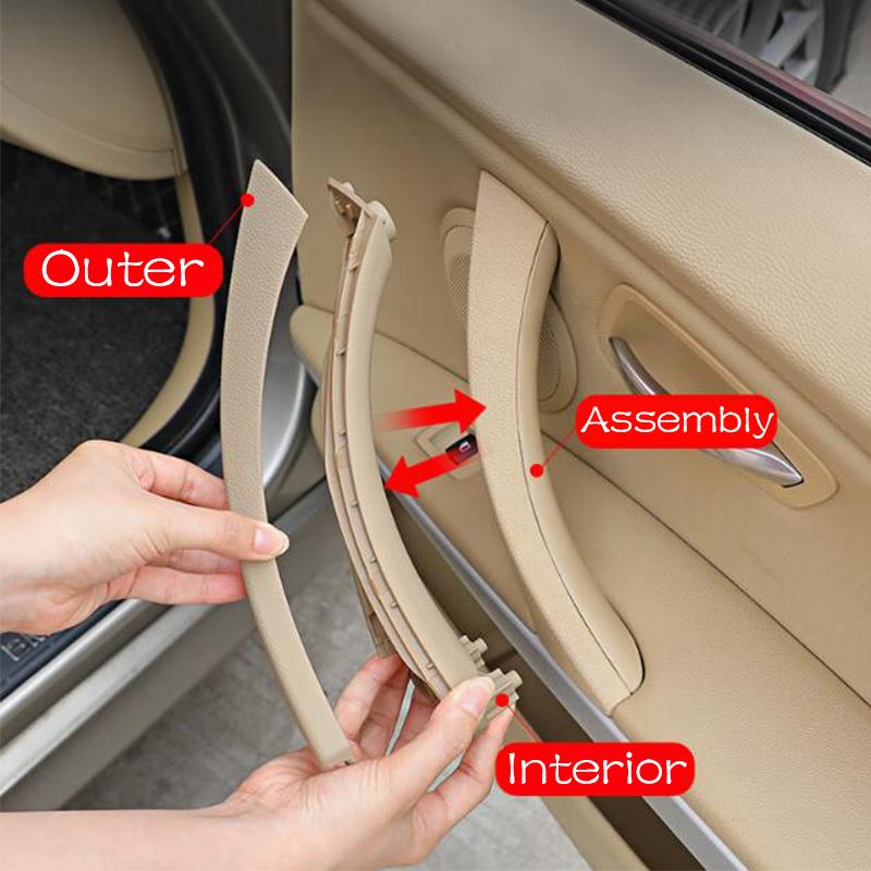 Car Door Handle For BMW 3 Series E90 E91 05-12 Interior Door Handles Replace Cover Car Door Handle Assembly 330i 325i 328i
