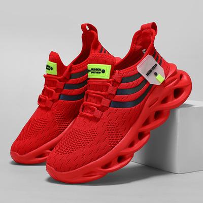 Men's Running Shoes with Mesh Lightweight Breathable Non Slip Ultra Light Multi-color Sports Shoes Women's Outdoor Jogging