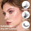 Glue False Eyelashes New Double Heads 2 In 1 Bond And Seal Lash Glue ,Waterproof Long Lasting DIY Cluster Eyelash Glue Cosmetics