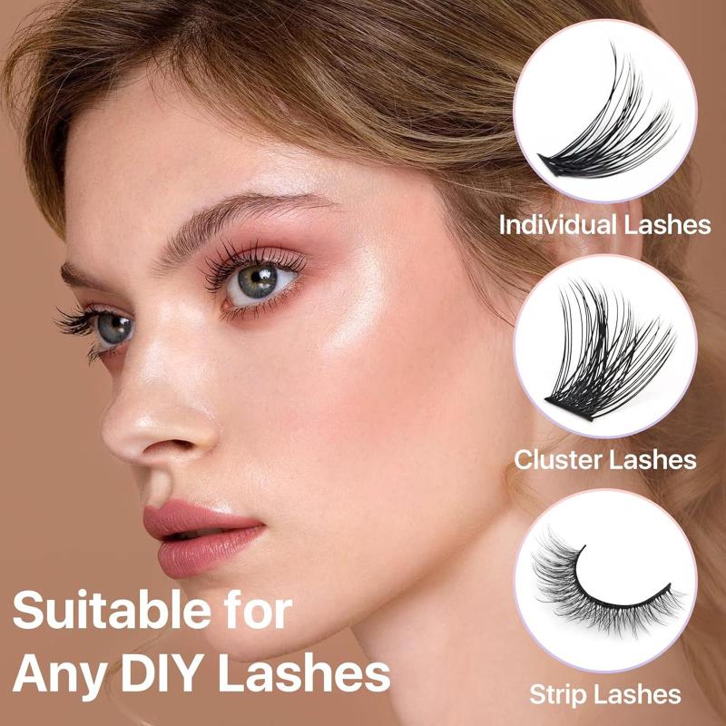 Glue False Eyelashes New Double Heads 2 In 1 Bond And Seal Lash Glue ,Waterproof Long Lasting DIY Cluster Eyelash Glue Cosmetics