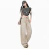 High Street American Spicy Cat Wide-Leg Jeans: Women's 2026 Spring Retro Loose Floor-Length Trend