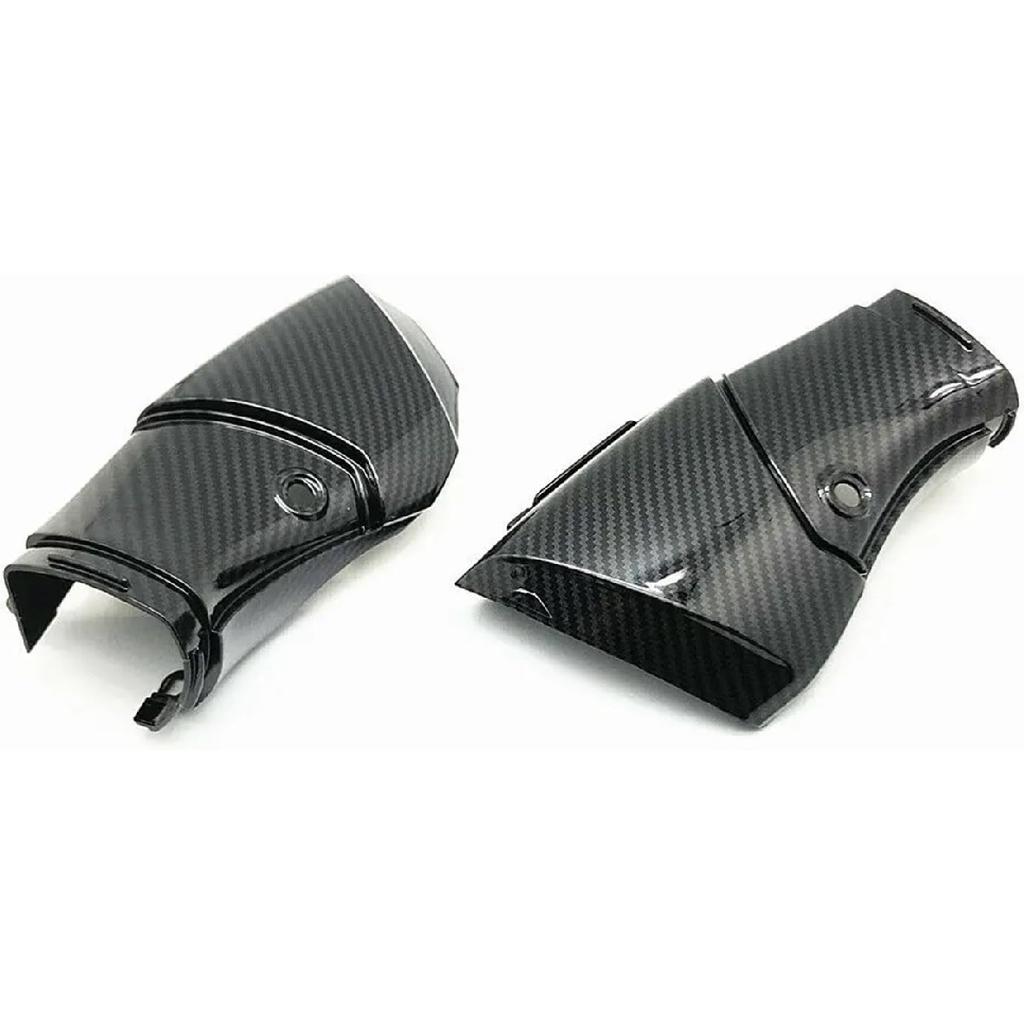 Motorcycle Front Airduct Intake Tube Fairing Accessory Air Duct ABS Carbon Fiber Cowl Compatible with Yamaha YZF R1 YZFR1 2009-2014 2013(Carbon Fiber