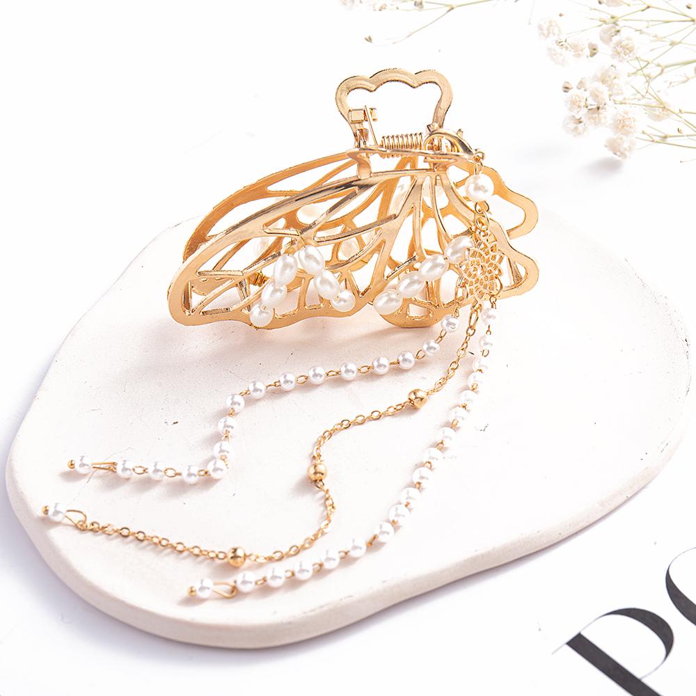 New Chinese Style Lotus Flower Tassel Hair Stick for Women Vintage Metal Safe Lock Chopstick Hair Sticks Hair Accessories