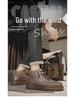 Men's High-Top Work Boots: Autumn Leather, Non-Slip, Wear-Resistant, Casual Short Boots