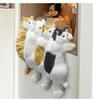 Realistic Hanging Cat Ornament for Home Decoration