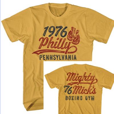 Rocky Rocky 1976 Philly Boxstudio T-Shirt High-End Luxus Für Männer und Frauen Top Y2k 2026 Sommer Heißer Verkauf