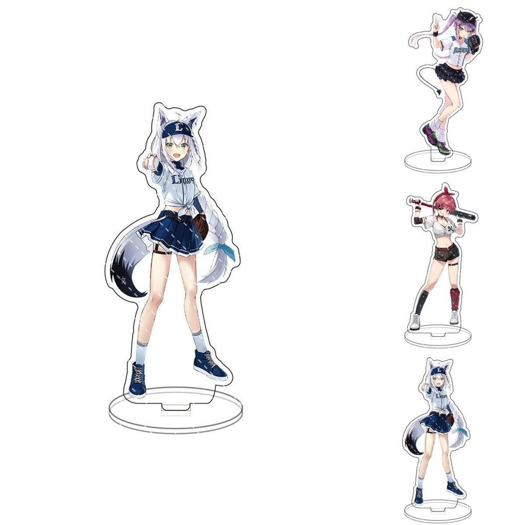 Exquisite Hololive Acrylic Stand Figure Featuring Aqua Akai Shirakami Pekora Natsuiro Inugami Sakura