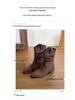 Women's Vintage Western Cowboy Ankle Boots - Ruched, Chunky Heel, Petite Height, Mid-Calf Martin Style