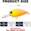 LUCKY CRAFT Deep SFT Crankbait Cra-Pie (1015 Akaoni)