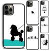 Life Is Better With A Poodle Silhouette Phone Case For iPhone 17 Air 16 15 14 Plus Apple 16 11 12 13 Pro Max Coque