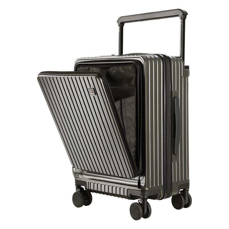 CROWN Expandable Front-Opening Luggage C-F6001H