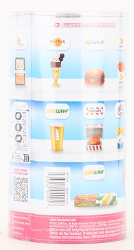 5 Surprise 77319 Foodie Minis (2-Pack) ZURU Mystery Capsule Real Miniature Brands, Collectibles, Fast Food Toys, Shopping Accessories