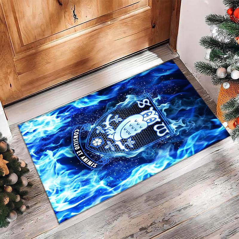 Tappeto in Cristallo di Velluto con Stampa del Sheffield Wednesday Football, Comodo Assorbente d'Acqua Antiscivolo per Pavimenti Interni