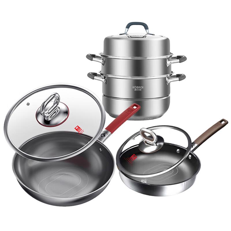 

Kombach 3-Piece Non-Stick Cookware Set